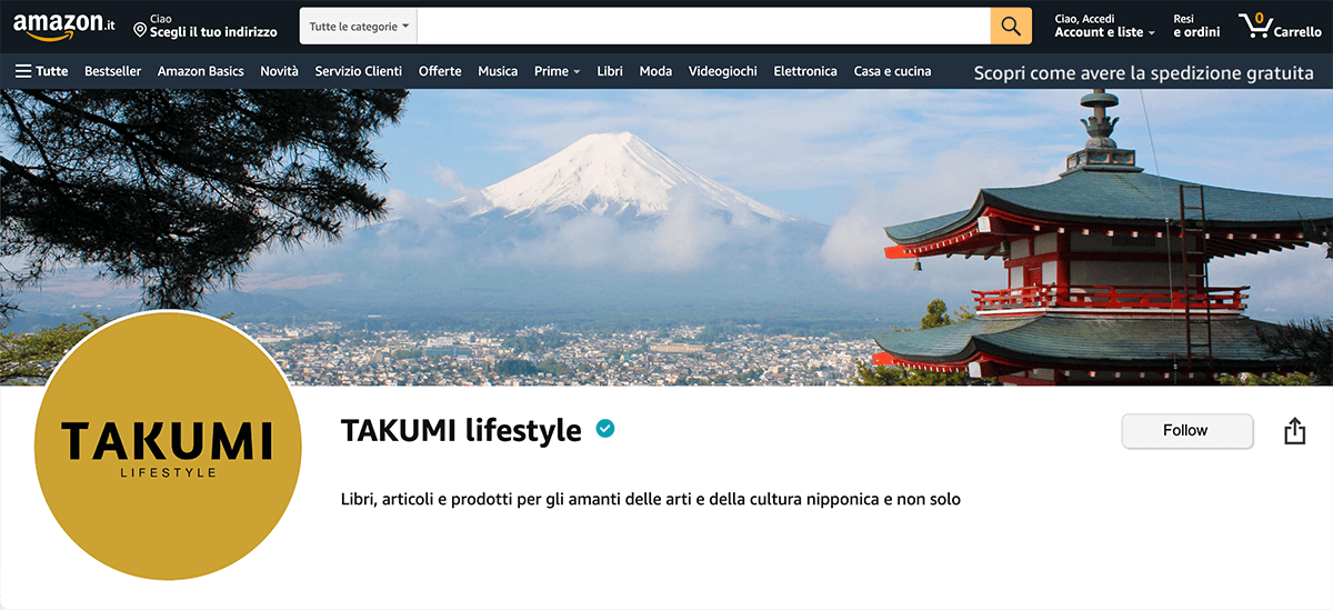 TAKUMI lifestyle - Amazon reseller
